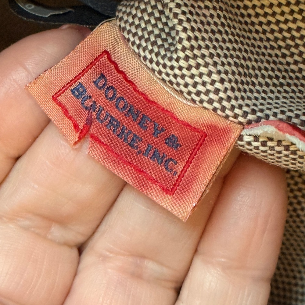 Dooney & Bourke red ostrich bag - Picture 10 of 10